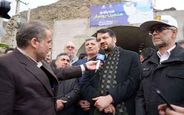 مشکلات ترافیکی با افتتاح آزادراه منجیل-رودبار برطرف شد