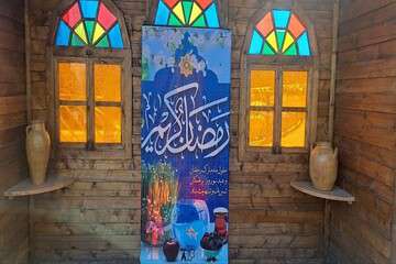 فضاسازی سطح حوزه شهرداری منطقه ۸ تبریز به مناسبت ماه مبارک رمضان