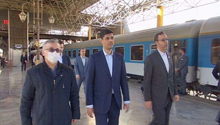 بازدید مدیرعامل راه‌آهن در دومین روز سال ۱۴۰۳ از ایستگاه راه‌آهن تهران