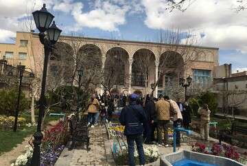 حضور پرشور گردشگران نوروزی در خانه تاریخی نیکدل