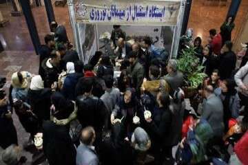 برگزاری ویژه برنامه افطارلیق در محوطه ایستگاه راه آهن