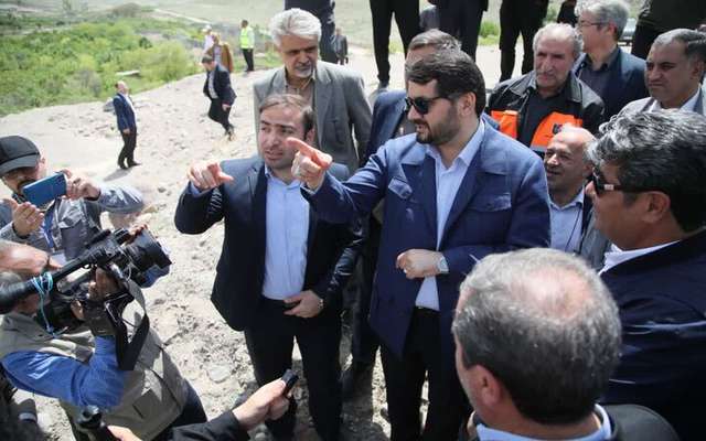 بازدید از کنارگذر ایلخچی در آذربایجان‌شرقی