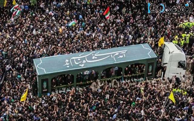 پیکر رئیس جمهور شهید در حرم علی بن موسی الرضا(ع) آرام گرفت