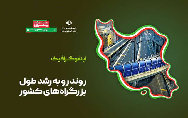 اطلاع نگاشت| رشد بیش از ۶ هزار کیلومتری طول بزرگراه‌های کشور