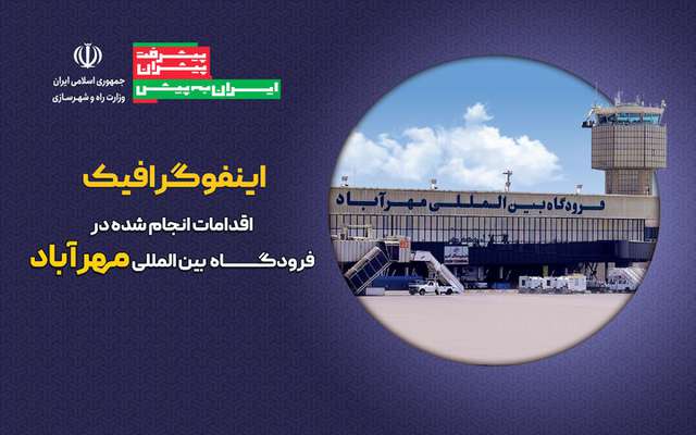 اطلاع نگاشت| اقدامات انجام شده در فرودگاه بین المللی مهرآباد
