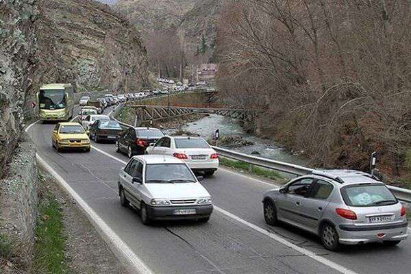 محورهای شمالی بدون ترافیک و مداخلات جوی