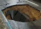جزئیات فرونشست زمین در میدان ونک