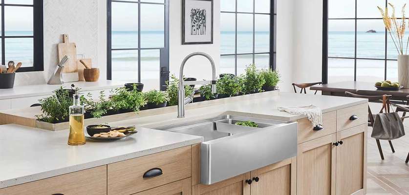  راهنمای جامع خرید سینک ظرفشویی: نکات، اندازه‌ها و جنس