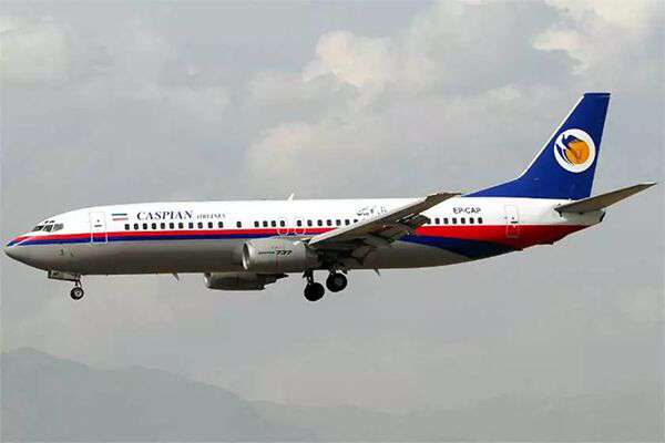 چهارمین هواپیمای زمین‌گیر شرکت هواپیمایی کاسپین باتکیه‌بر توان داخلی وارد ناوگان عملیاتی شد
