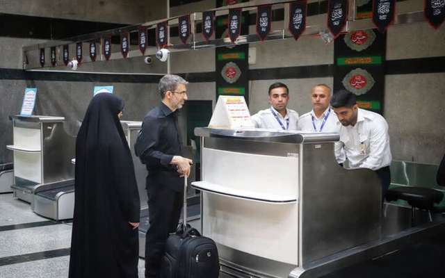 بازگشت زائران اربعین حسینی استان خراسان شمالی به فرودگاه بین‌المللی بجنورد