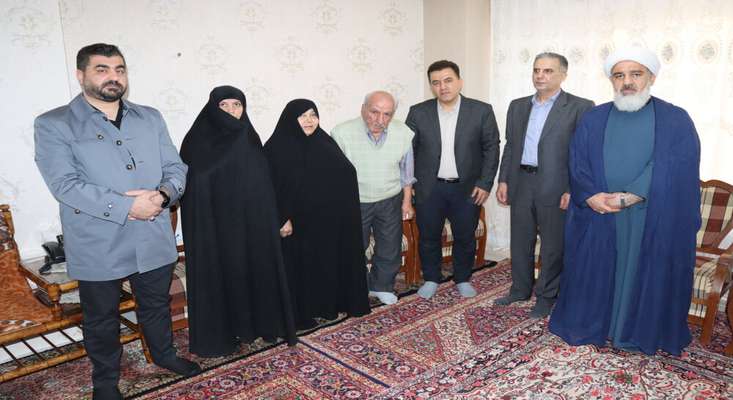 دیدار شهردار تبریز با خانواده معظم شهیدان والامقام «برگی خلجان»،«میراب مظلوم» و «موسی‌خانی و عفوی»