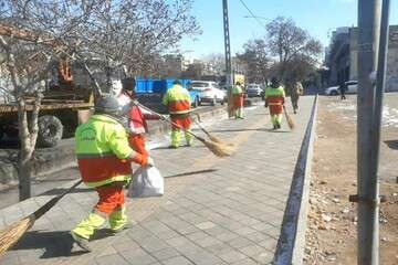 اجرای گسترده طرح استقبال از بهار در حوزه شهرداری منطقه ۴