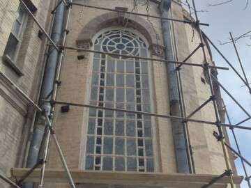 مرمت عمارت تاریخی ساعت به روایت تصویر