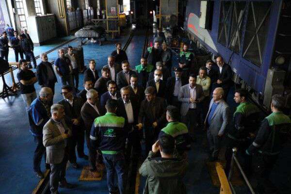 بازدید نوروزی مدیرعامل راه آهن از بخش‌های مختلف بدنه اجرایی راه آهن در تهران