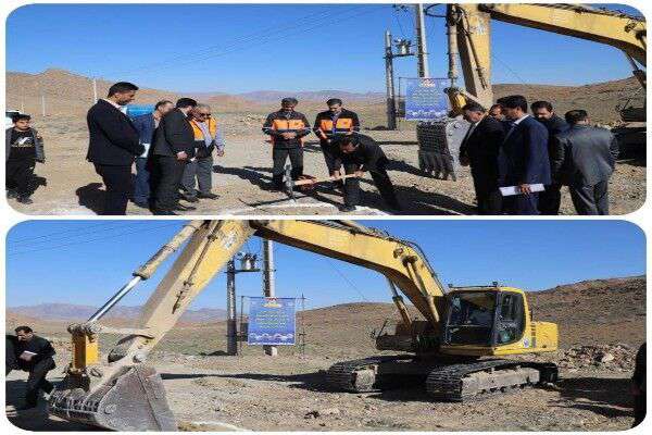 عملیات اجرایی اصلاح واریانت قوس‌های مقطع گدار سرخ شهرستان گلپایگان آغاز شد