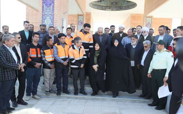 وضعیت محورهای اصلی شهرستان خور و بیابانک در استان اصفهان بررسی شد