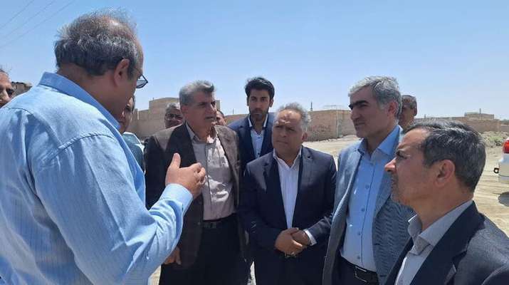 بازدید رئیس هیات عامل صندوق ملی مسکن از پروژه‌های نهضت ملی مسکن زابل