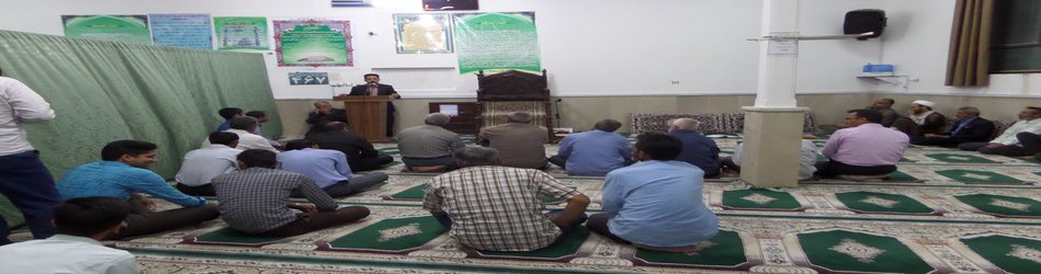 دیدار مردمی شهردار با اهالی مسکن مهر در مسجد باقر العلوم