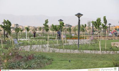 بهره‌برداری از بوستان لاله و نرگس ۴ هکتار به فضای سبز منطقه افزود