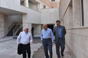 معاون عمرانی استاندار و مدیر کل مدیریت بحران خوزستان از بیمارستان سوانح و سوختگی اهواز بازدید کردند