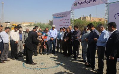 مراسم کلنگ زنی پروژه نیزارزدایی و احداث کانال