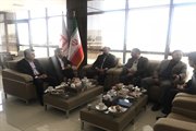 دیدار مدیرکل راه و شهرسازی استان با مدیرعامل بانک مسکن در خصوص مسکن مهر استان