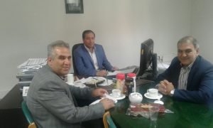 دیدار شهردار و رئیس شورای اسلامی شهر گالیکش با شاه محمدی مدیرکل امور اداری و پشتیبانی سازمان شهرداری های کشور