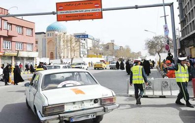 کاهش ۴ ساعته ممنوعیت تردد خودروها در محدوده طرح ترافیک از سوم مهرماه