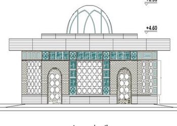 پروژه طراحی نمازخانه دهکده طبیعت واقع در بوستان...