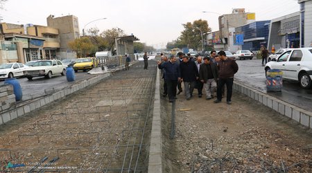 گزارش تصویری /بازدید شهردار از پروژه های عمرانی شهرداری تبریز