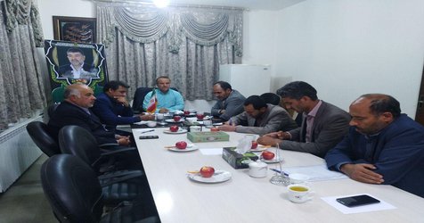 جلسه ای در خصوص بررسی مسائل ومشکلات سطح شهر