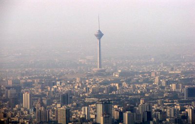 افزایش غلظت آلاینده‌ها در هوای تهران