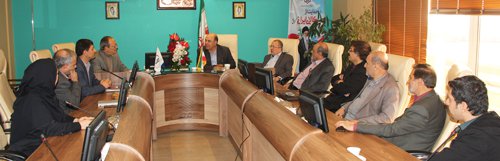 دیدار اعضای هیات مدیره مجمع مهندسان خیر امام علی(ع) با ریاست سازمان