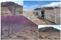 اتمام عملیات اجرایی احداث فنس دهانه نفیسه واقع در پارک ملی خبر توسط بخش خصوصی، ناظر وکارفرما اداره کل حفاظت محیط زیست استان کرمان