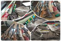 سیدجعفری:اسلحه و ادوات شکار کشف و ضبط گردید، تحقیقات در خصوص محل اختفای متخلفین ادامه دارد