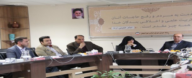 جلسه کمیسیون شهرسازی،معماری و عمران شورای اسلامی شهر اصفهان با حضور هیات رئیسه سازمان